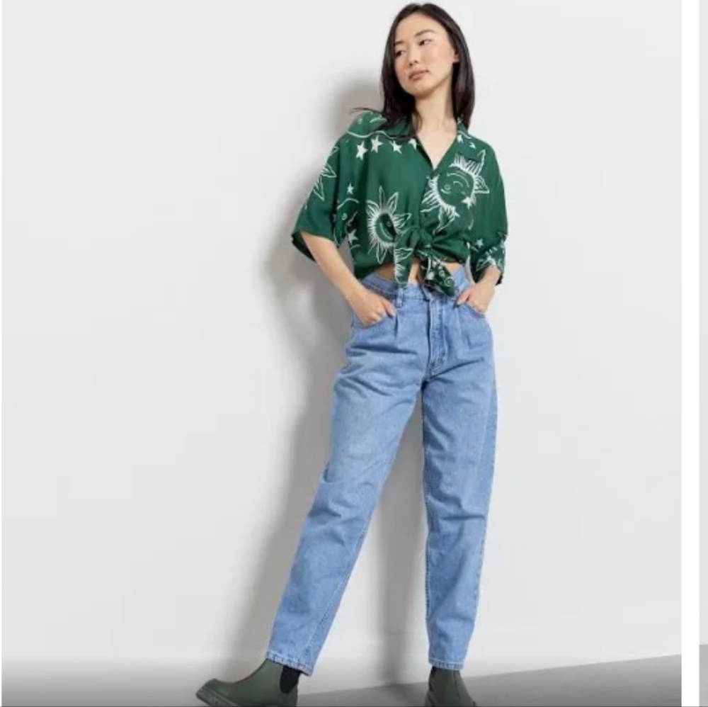 Vintage Eddie Bauer high rise tall jean sz18